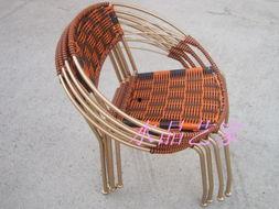 自制藤条成人椅子教程视频