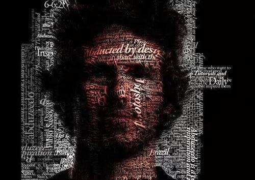 字母组成人脸教程视频,跟随教程视频学习人脸绘制技巧