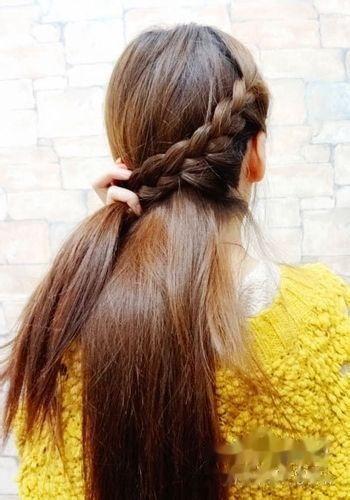 成人蜈蚣辫编发教程视频